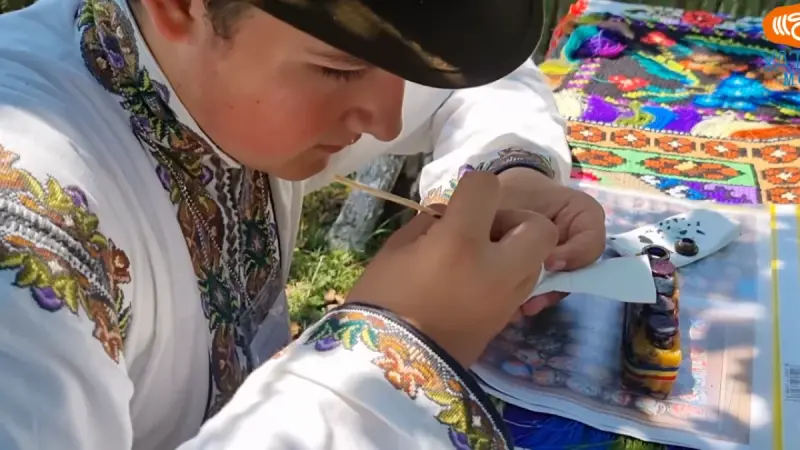 Iurea Alexandru, încondeiat ouă