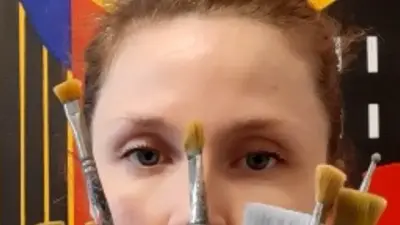 Irina Dragomir, pictor