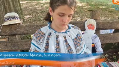 Maria Georgescu Apostu, cusătură