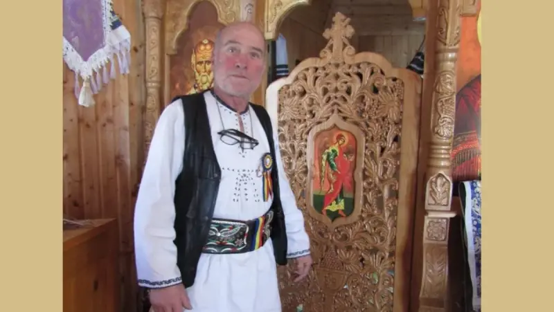 Petruț CHIRTEȘ, meșterul-lemnar din Dulcea, Mureș