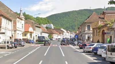 Case vechi strada Lunga din Brasov