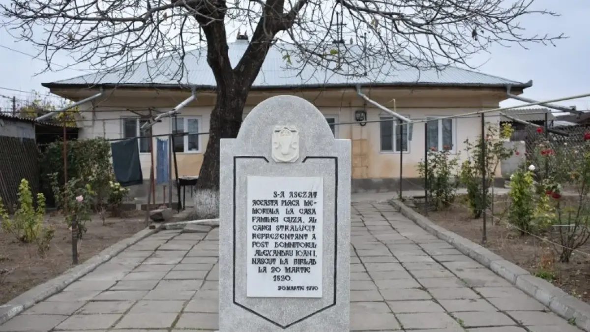 Casa in care s-a nascut Alexandru Ioan Cuza, Bârlad, Vaslui