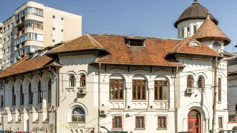 Fostul cămin cultural din București, str. Piscului