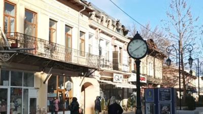 Strada Cuza Vodă din Buzău - centrul istoric Buzău