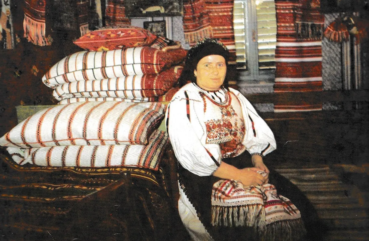 Maria Spiridon, țesătoarea din Avrig, Sibiu