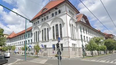 Primăria Timișoara, fosta Școală Superioară de Comerț, bd.  C.D. Loga