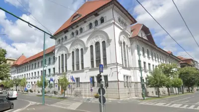 Primăria Timișoara, fosta Școală Superioară de Comerț, bd.  C.D. Loga