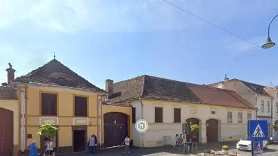 Case vechi din Agnita, str. 1 Decembrie 1918