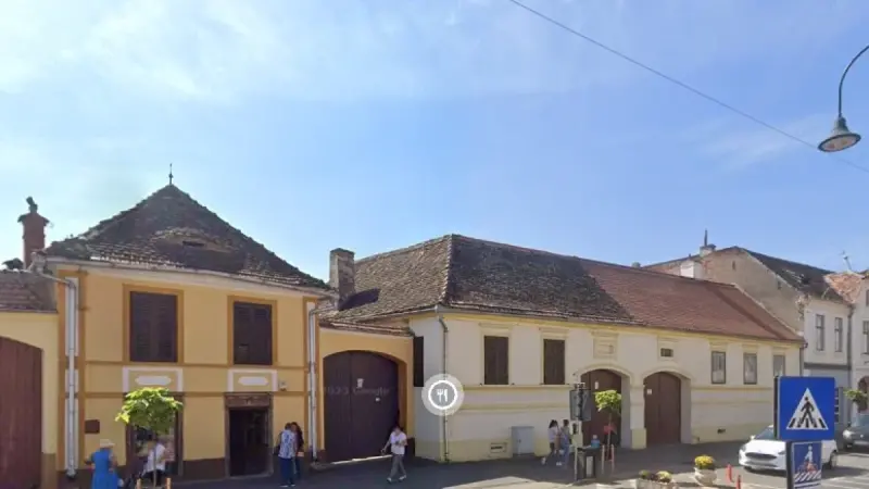 Case vechi din Agnita, str. 1 Decembrie 1918