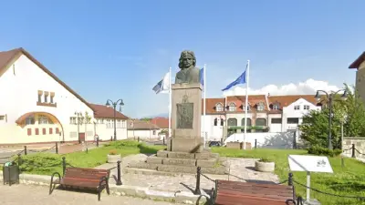 Monumentul lui Gheorghe Lazăr din Avrig, Sibiu