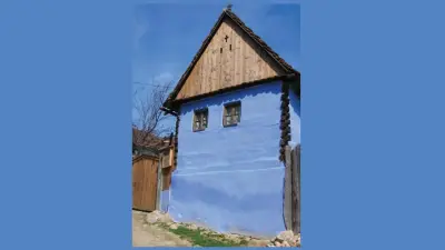 Casă veche de lemn din Poplaca, Sibiu