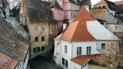 Case vechi Piața Aurarilor, Sibiu