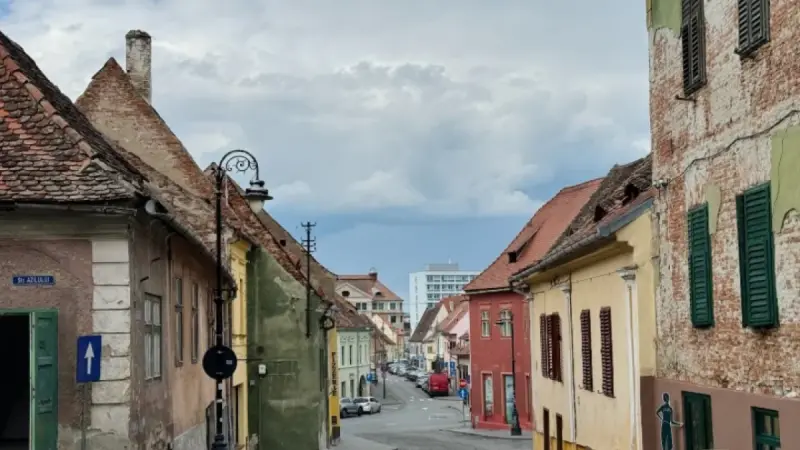 Case vechi str. Azilului, Sibiu