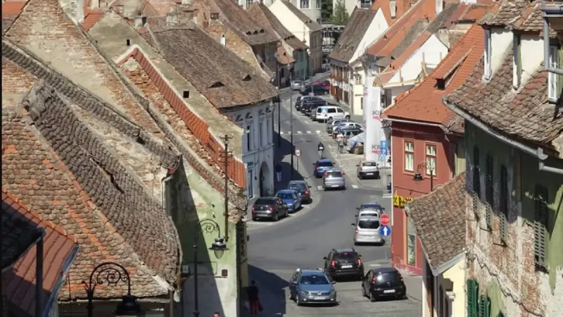 Case vechi din Sibiu, str. Ocnei, nr. 2 -12