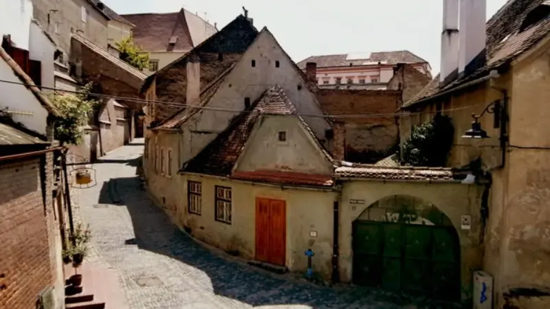 Case vechi din Sibiu, Pasajul Scărilor