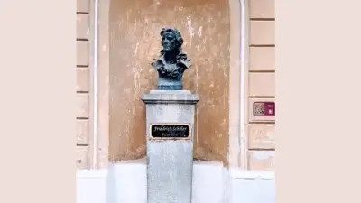 Bustul lui Friedrich Schiller din Sibiu