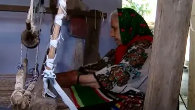 Elena Amorțitu, țesătoarea din Corni, Botoșani