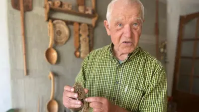 Constantin Manoli, sufletul sculpturii tradiționale în lemn din Râmnicu Vâlcea