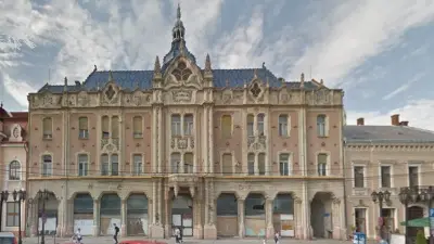 Hotel Dacia din Satu Mare, piața Libertății
