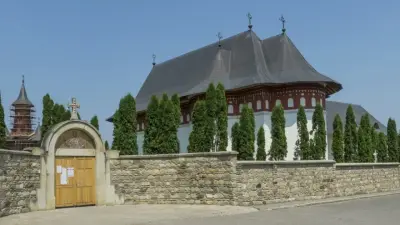 Mănăstirea Sfântul Nicolae Domnesc – Popăuți, Botoșani - ridicată de Ștefan cel Mare în anul 1496