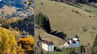 Schitul Peștera, Brașov. Liniștea locului întărește rânduiala unei obști restrânse.