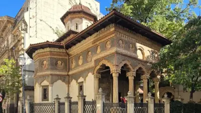 Mănăstirea Stavropoleos, București - cea mai frumoasă exprimare de stil Brâncovenesc — Hram!