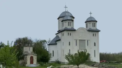 Mănăstirea Histria, Constanța - aflată lângă cetatea străveche a Dobrogei