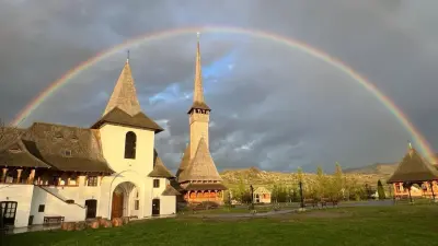 Mănăstirea Ieud, Maramureș - cu biserica de lemn inclusă în patrimoniul UNESCO — Hram!