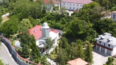 Mănăstirea Strehareți, Olt - biserica cu fresca din 1672