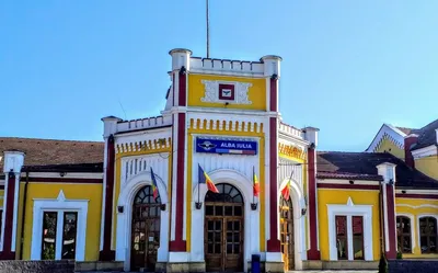 Gara din Alba Iulia, Alba