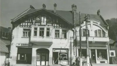 Casa cu parter comercial Ion Vasilescu din Azuga, Prahova