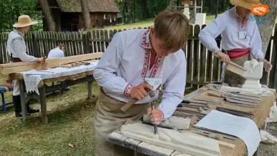 Erinciuc Vadim, cioplire piatră