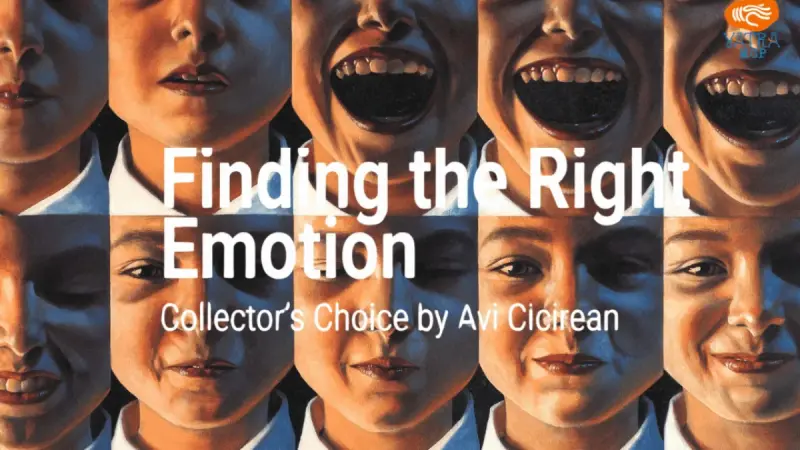 Finding the Right Emotion – Collector’s Choice by Avi Cicirean, la Art Safari