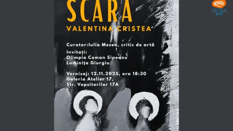 Valentina Cristea – „Scara” la Galeria Atelier 17 din București