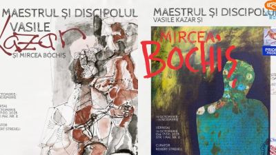 Maestrul și discipolul. Vasile Kazar și Mircea Bochiș – la Muzeul Județean de Artă „Centrul Artistic Baia Mare”