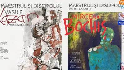 Maestrul și discipolul. Vasile Kazar și Mircea Bochiș – la Muzeul Județean de Artă „Centrul Artistic Baia Mare”