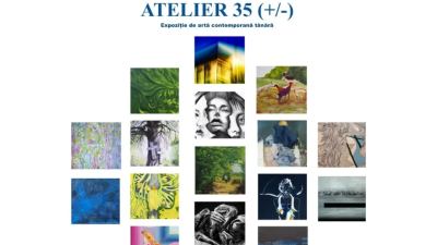 Atelier 35 (+/-) – expoziție de artă contemporană tânără la Galeriile Cozia Pasaj, Râmnicu Vâlcea