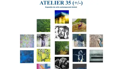 Atelier 35 (+/-) – expoziție de artă contemporană tânără la Galeriile Cozia Pasaj, Râmnicu Vâlcea