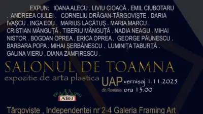 Salonul de Toamnă – Expoziție de artă plastică UAP la Galeria Framing Art, Târgoviște