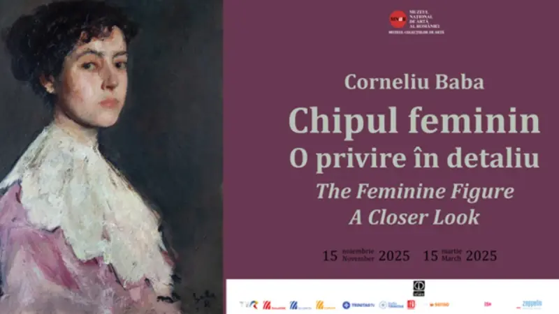 Corneliu Baba  – Expozitie. „Chipul feminin. O privire în detaliu”, la Muzeul Colecțiilor de Artă, București