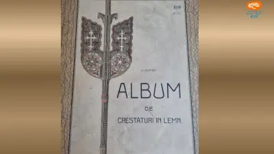 Album de crestături în lemn - D. Comșa, 1909. Document istoric și artistic al artei populare românești