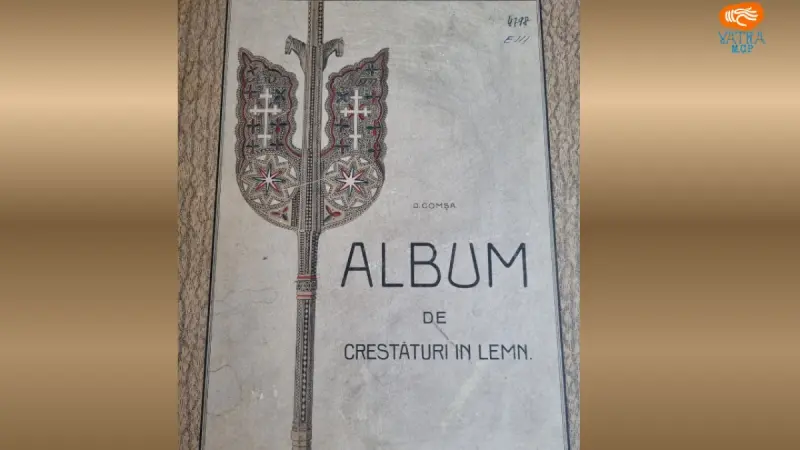 Album de crestături în lemn - D. Comșa, 1909. Document istoric și artistic al artei populare românești