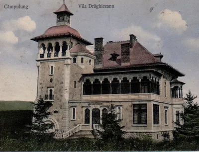 Vila Drăghiceanu, Câmpulung Muscel - construcție în stil românesc