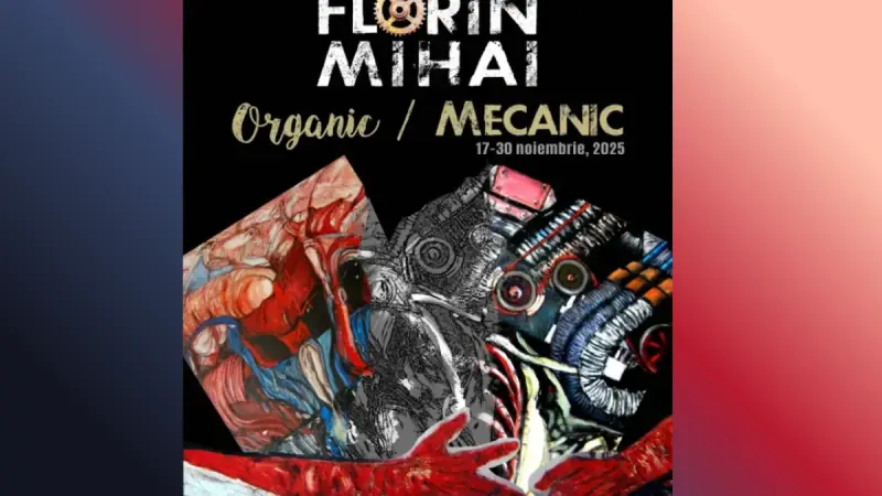 Florin Mihai – expoziția „Organic / Mecanic” la Centrul Artelor Vizuale din București