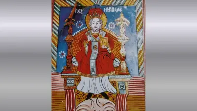 Familia Grecu - zugravii Ioan Grecu și Gheorghe Grecu