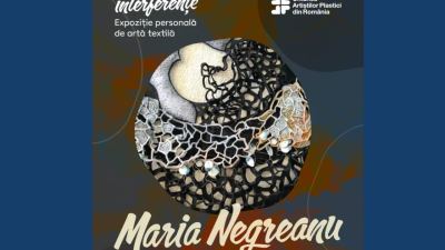 Interferențe – expoziție personală de artă textilă Maria Negreanu la Galeria Orizont
