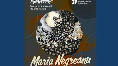 Interferențe – expoziție personală de artă textilă Maria Negreanu la Galeria Orizont