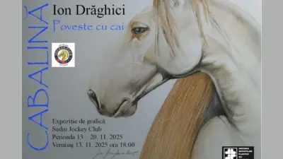 Cabalină – Poveste cu cai. Ion Drăghici – expoziție de grafică