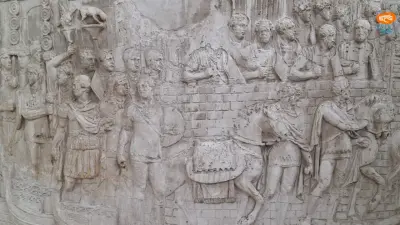 Columna lui Traian - prima mărturie a continuității portului tradițional românesc