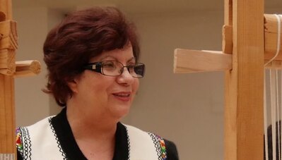 Amelia Papazissu, maestra ţesăturilor în păr de capră